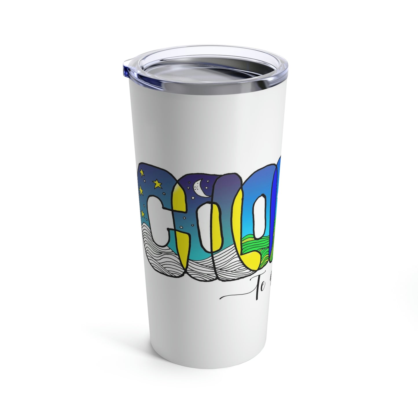 Inspiradas en Colombia y sus paisajes, Gioconda Vivas presenta tazas que reflejan su talento como artista.
