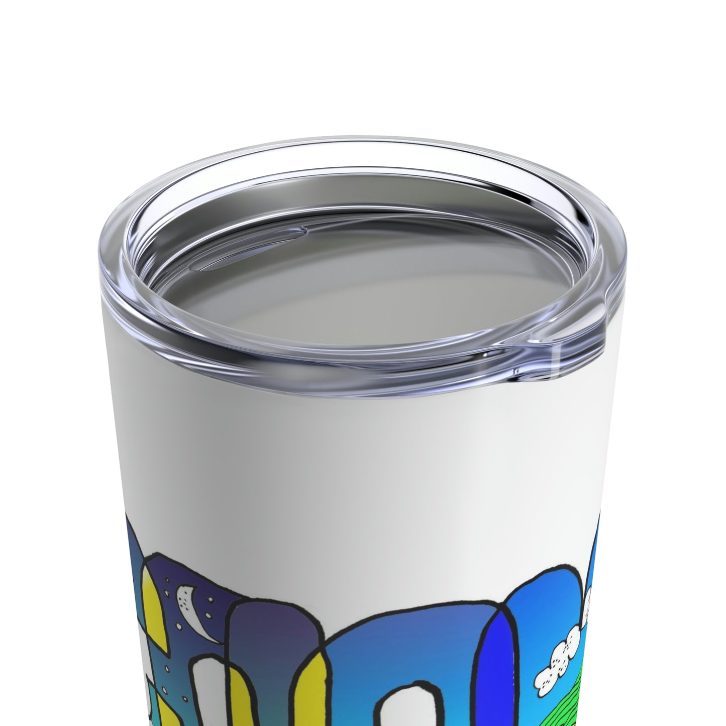 Inspiradas en Colombia y sus paisajes, Gioconda Vivas presenta tazas que reflejan su talento como artista.